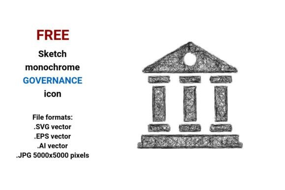 FREE Sketch Governance Icon Graphics