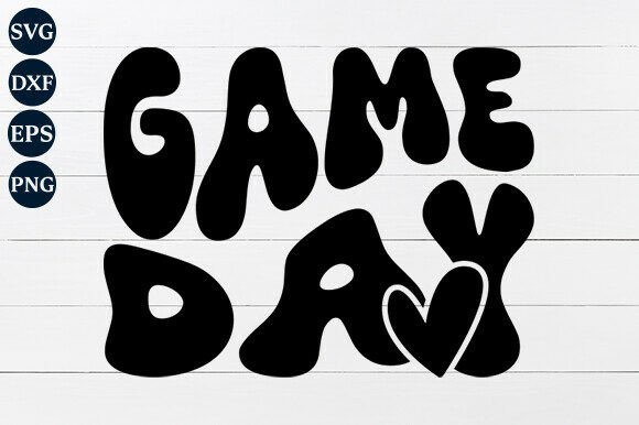 Game Day SVG PNG